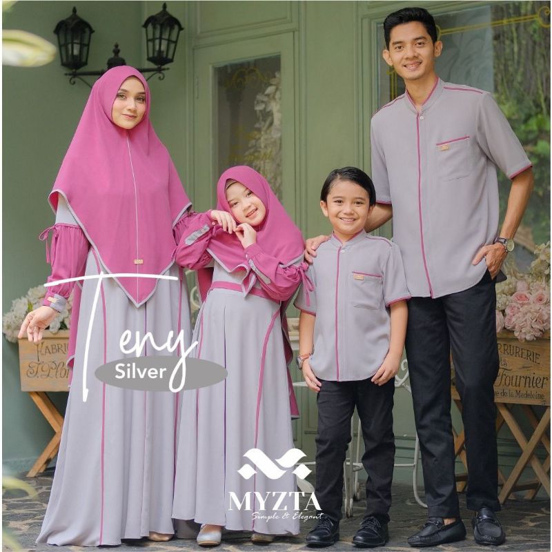 Gamis Koko Family Teny Syari original by Myzta