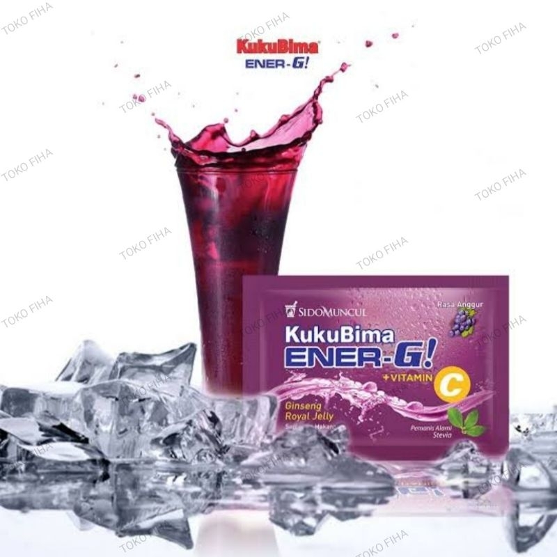 

KukuBima Ener-G Rasa Anggur 4.5gr - Per Sachet