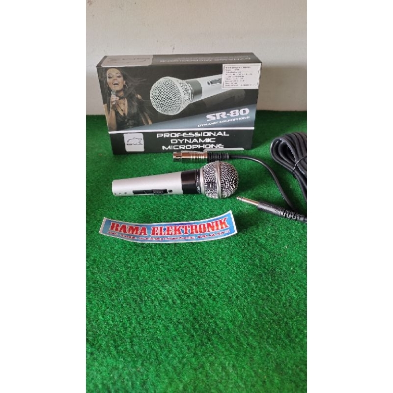 MIC MICROPHONE BMA SR 80 ORIGINAL BMA DINAMIC VOKAL bma sr 80