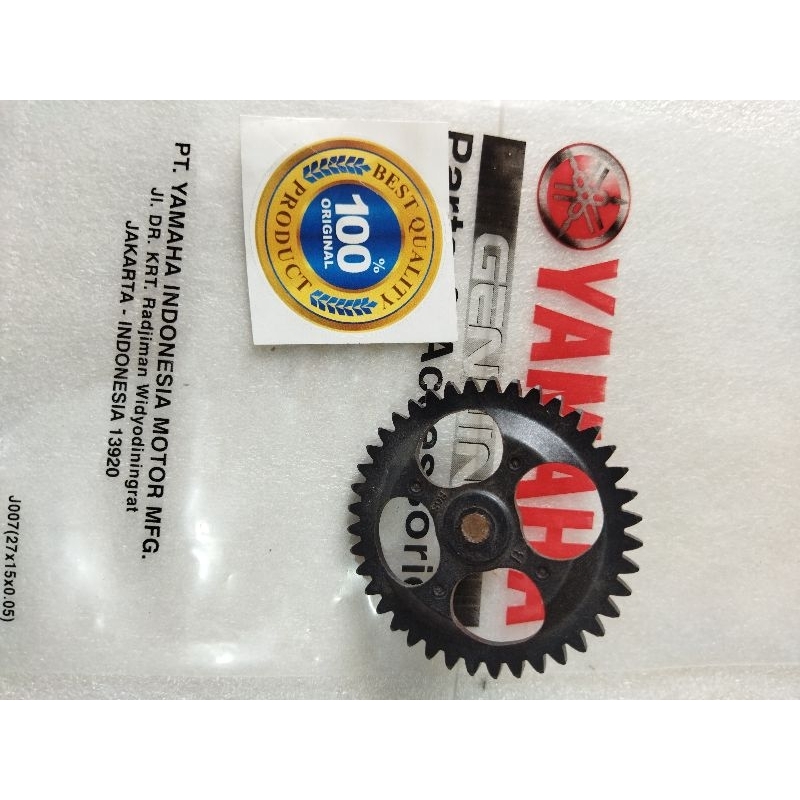 gear pompa oli Yamaha aerox new lexi Nmax new gear 125