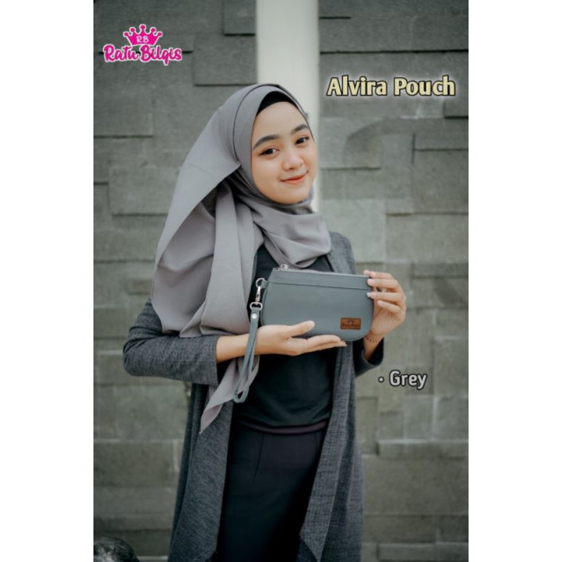 Ratu Bilqis Pouch Alvira Tempat Hp Dan Uang