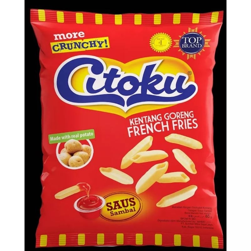 Citoku Snack kentang stick 50 gram