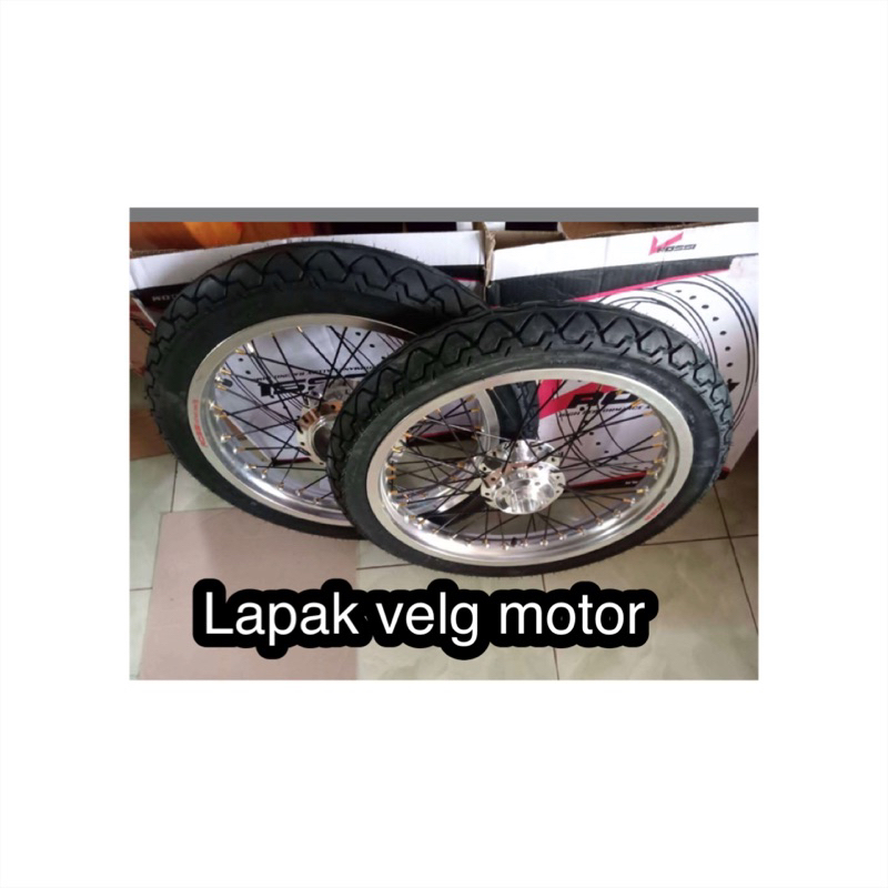velg rx King ring v Rossi uk 160/185x18 atau uk 185/215x18 plus ban