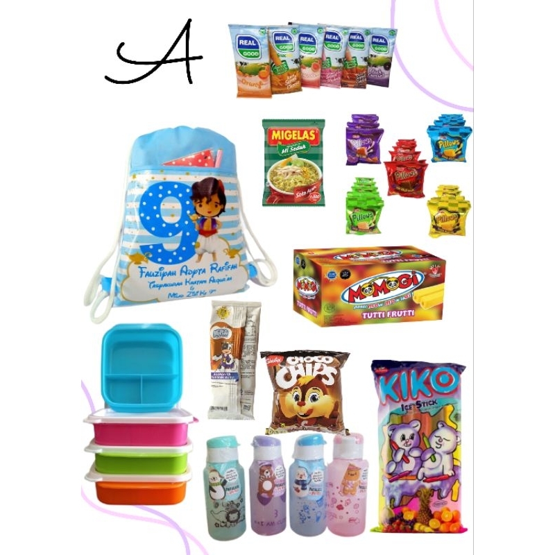 

Snack Ulang Tahun Anak Hampers Jajan Lengkap