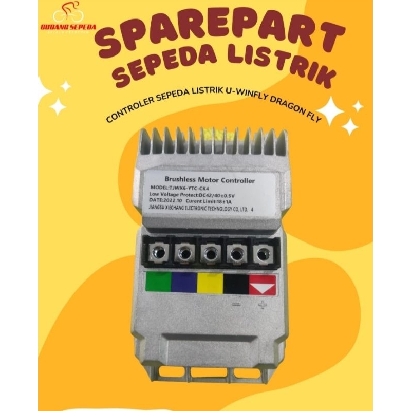 Controller Sepeda Listrik Uwinfly Redfish DF5 Tanpa Kabel