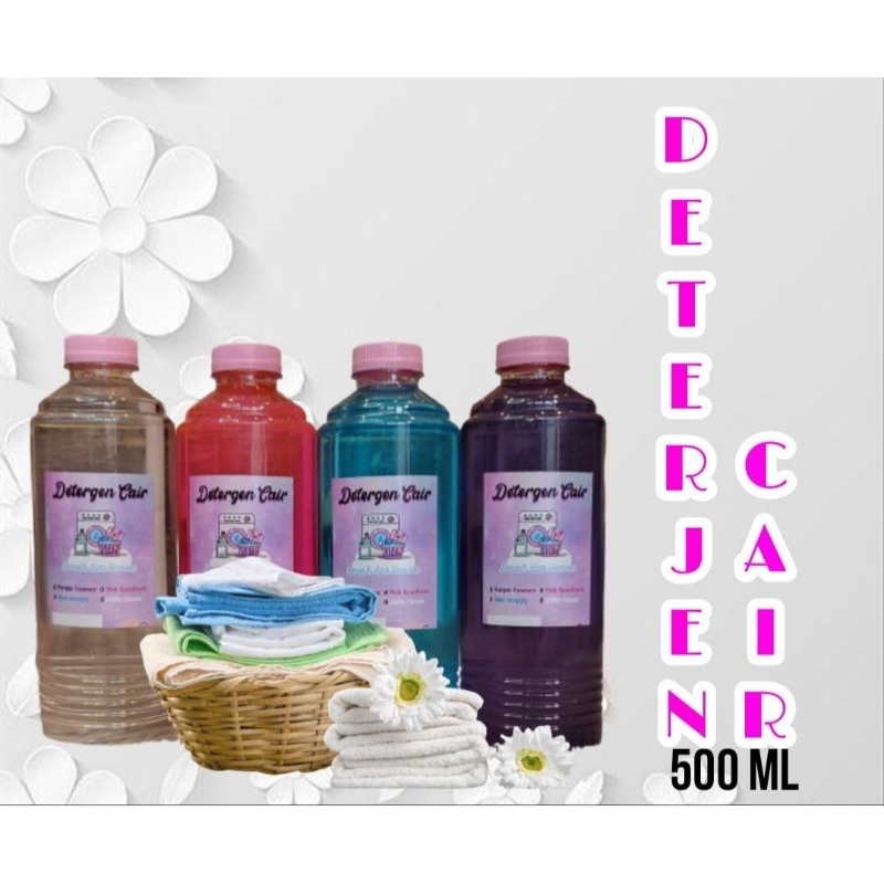 DETERGEN LAUNDRY kemasan 500 ml (Detergen Cair Laundry)