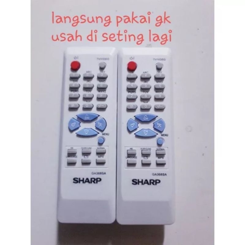 Remot tv sharp tabung Remot tv sharp Led /Lcd Remot