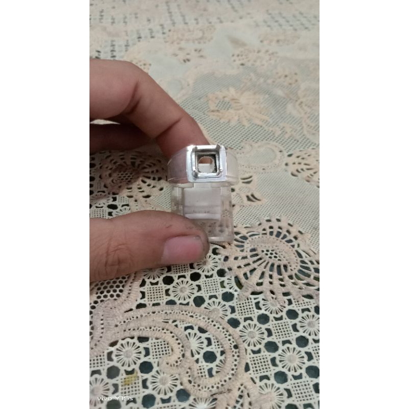 emban cincin perak 925 batu kotak handmade sedia tanam atau catokan02