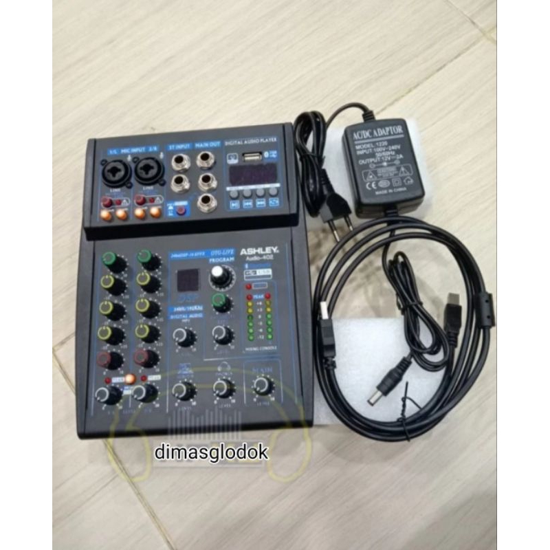 Mixer Ashley Audio402 Ashley Audio 402 Ashley Audio-402 Mixer 4channel