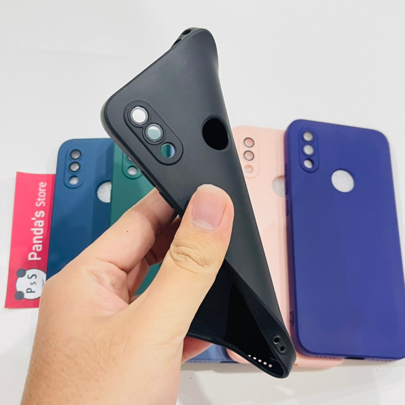 Case Redmi 7 Lenspro Makaron Full Color Softcase Pro Lensa