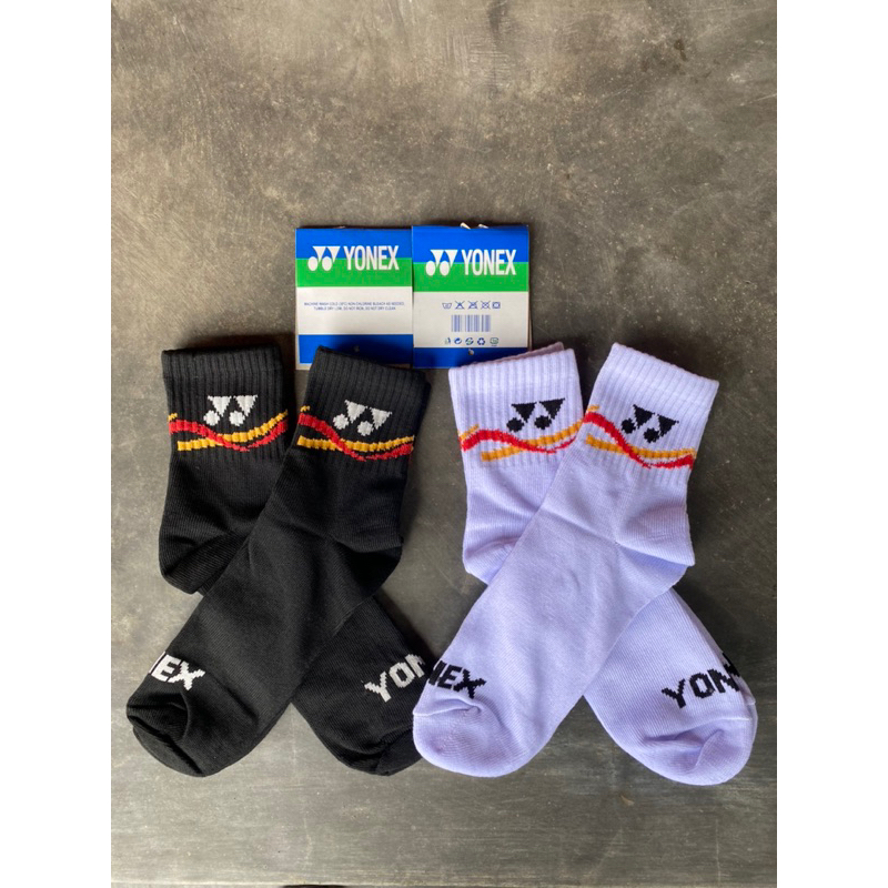 Kaos Kaki Olahraga Yonex Badminton Atas Mata Kaki