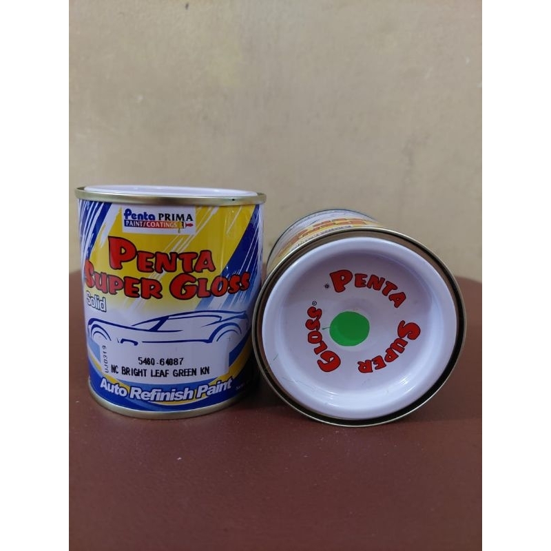 CAT PENTA  SUPER GLOSS NC  PINK MAGENTA &amp; HIJAU TERANG-  200 GRAM -CAT DUCO OTOMOTIF