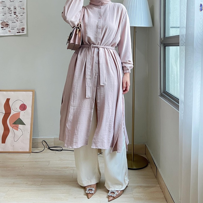 RJ5 Raya Tunik Crincle Rayon Crinkle Airflow