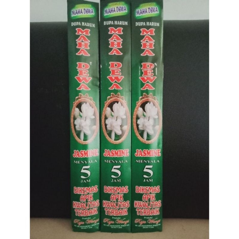 Dupa harum maha Dewa 5 jam jasmine