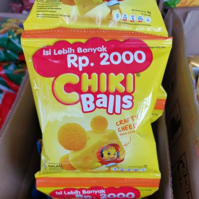

Chiki Balls Keju