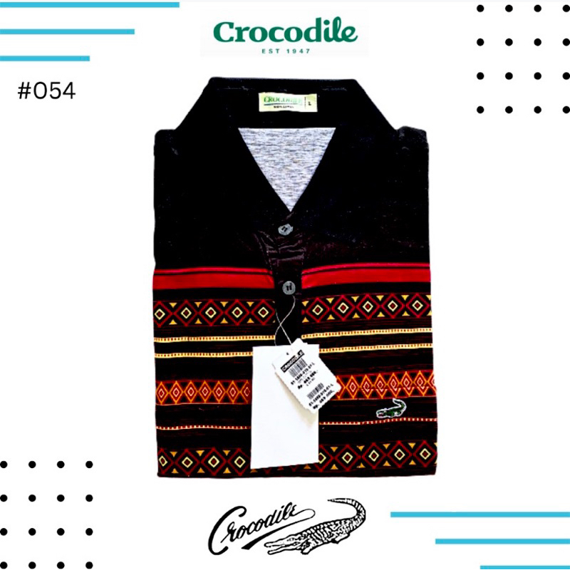 (LUXXITE.CO) 054 BAJU CROCODILE ORIGINAL BRANDED BISA COD MEDAN PRIA KEMEJA ATASAN