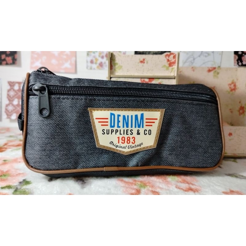 

[ READY ] Kotak Wadah Pensil Denim