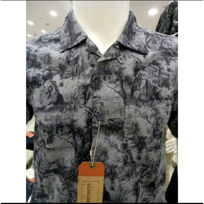 WATCHOUT Kemeja Lengan Pendek