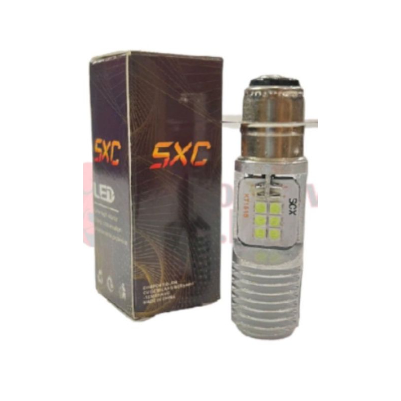 lampu led motor 2 sisi 12 mata led h6 terang