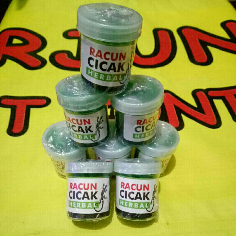 RACAK HERBAL Racun Cicak Herbal Ampuh Basmi Cicak