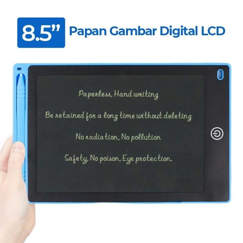 Roblue Papan Gambar Digital LCD Drawing Tablet Colorful 8.5 Inch