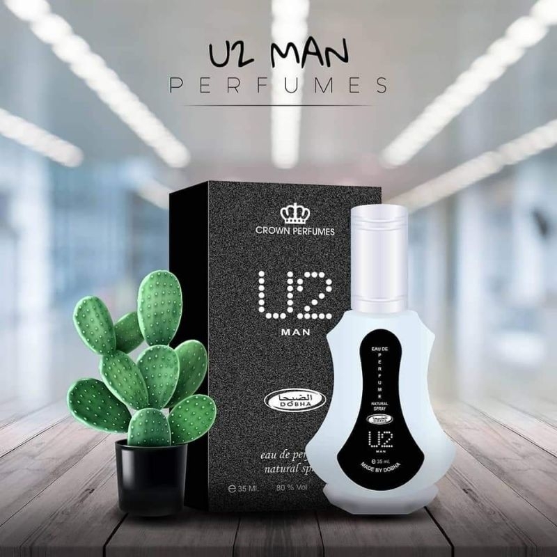 Parfum Dobha U2 MAN Spray 35ml EDP Eau De Parfume