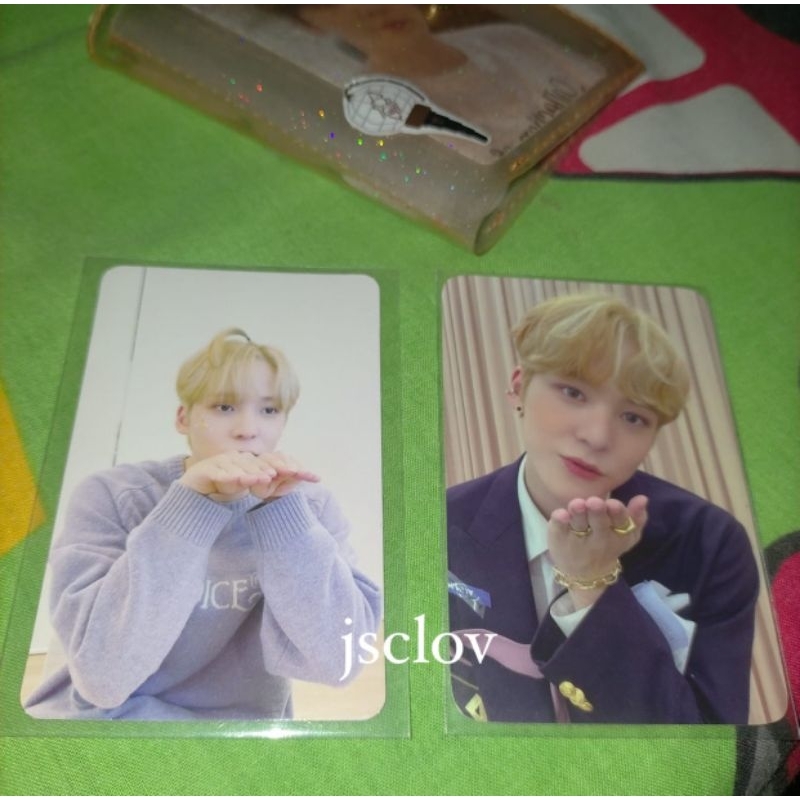 ATEEZ Yunho Pc Photocard Ktown Blowkiss & Wonderwall Deco (Take all only)