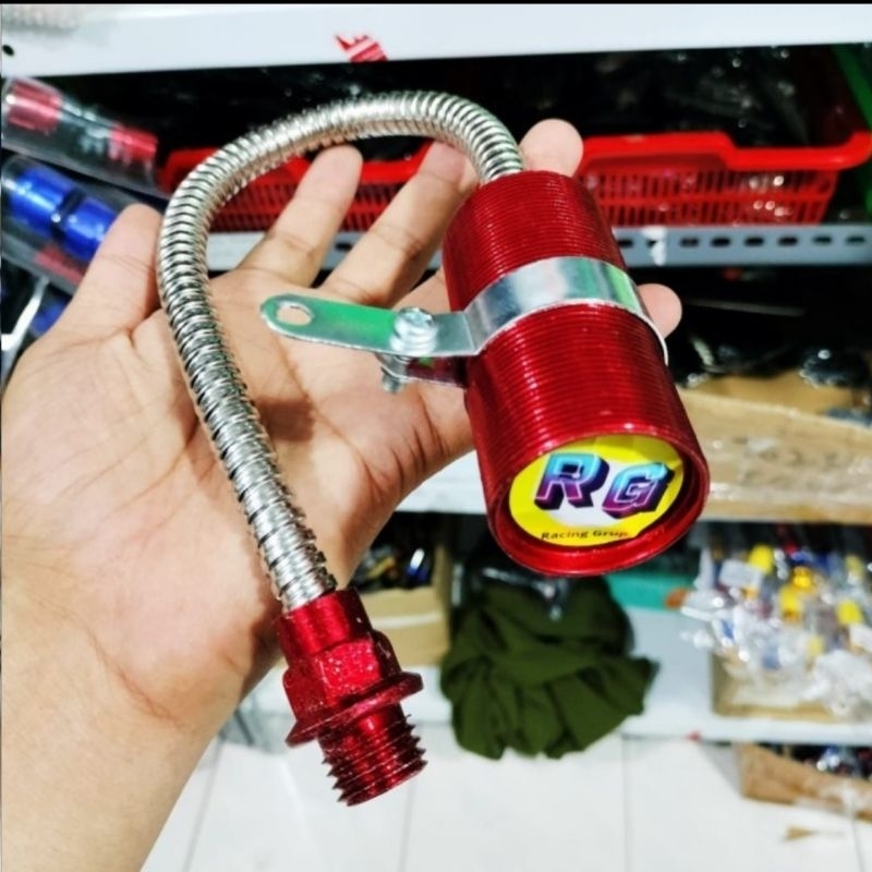 TUTUP OLI MESIN ATAS VARIASI MODEL TABUNG SELANG UNIVERSAL PANJANG SELANG 35CM