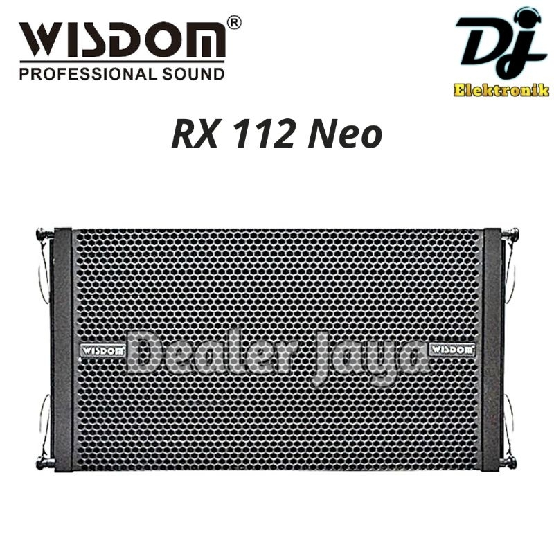 Speaker Line Array Wisdom RX 112 NEO / RX112 NEO + Hardcase - Pasif