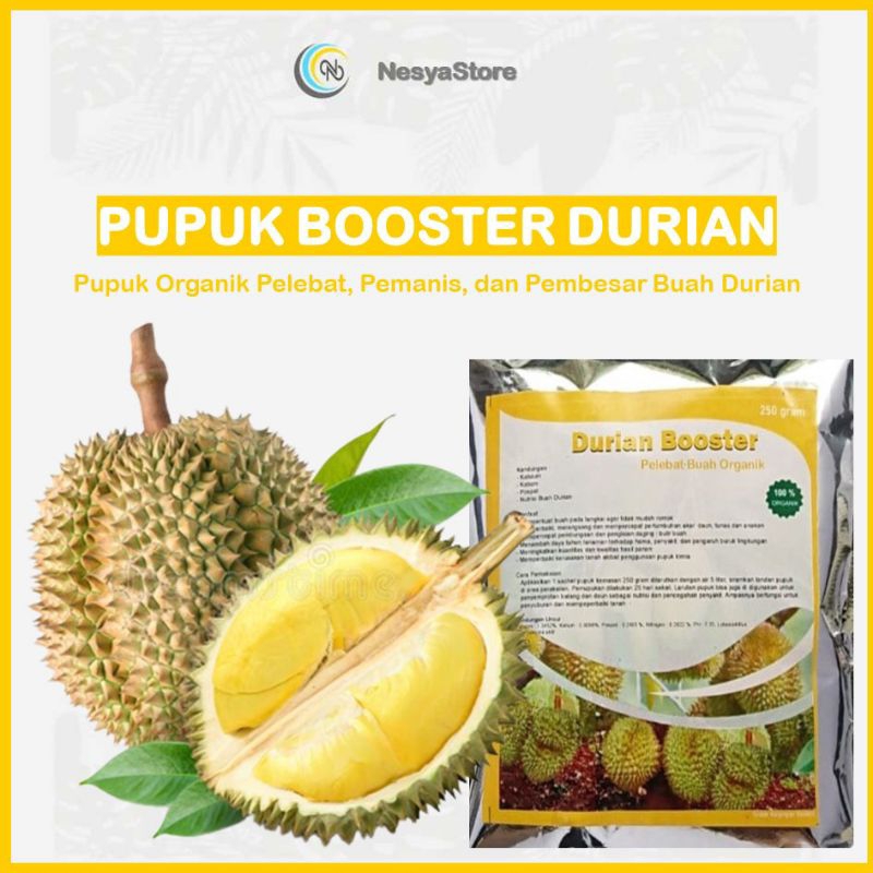 Pupuk Ampuh Booster Durian Perangsang Buah Durian Anti Rontok - Pupuk Buah