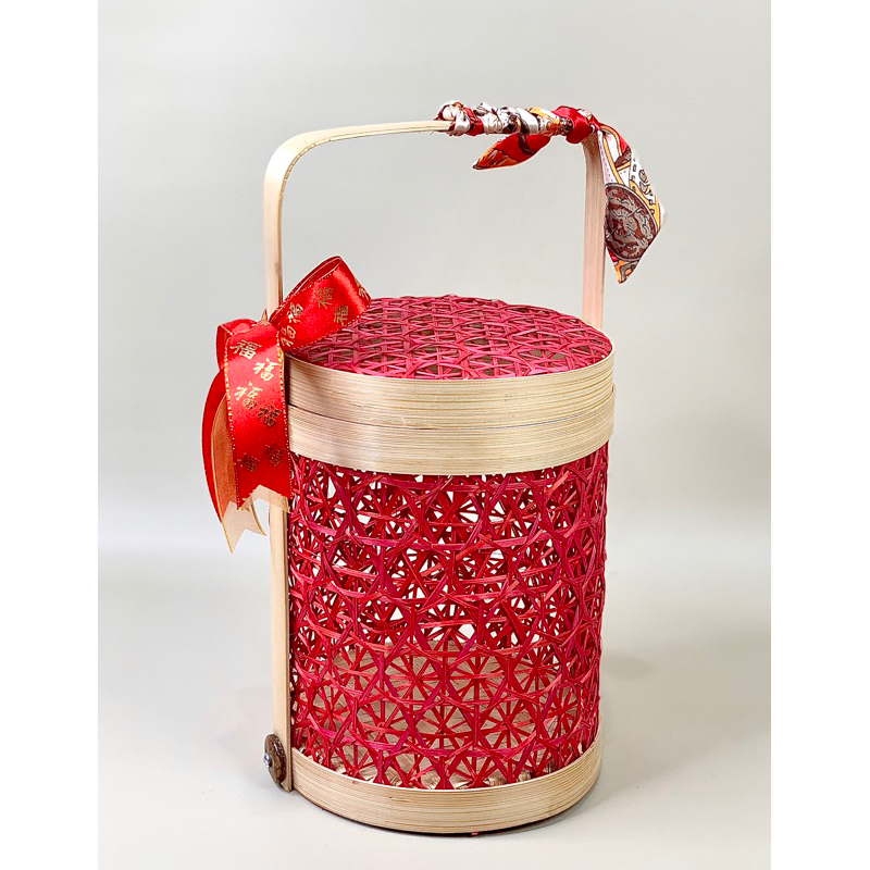 

HAMPERS Box Keranjang Hampers Mat Bee Red 3 Slot Best Seller