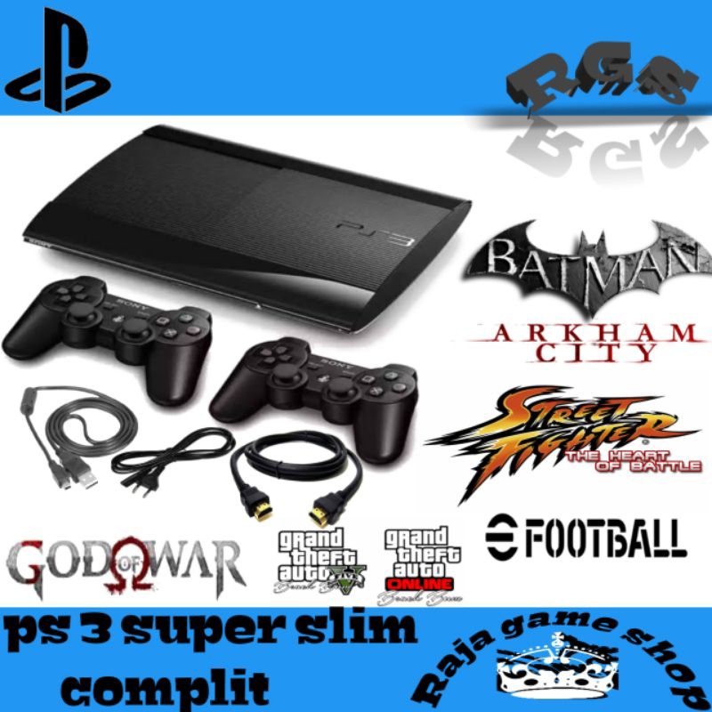 playstation 3 super slim 500 GB complit