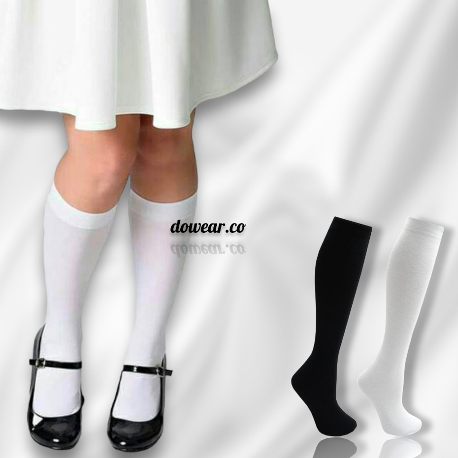 Promo Kaos Kaki Panjang Polos Wanita - Kaos Kaki Paskibra