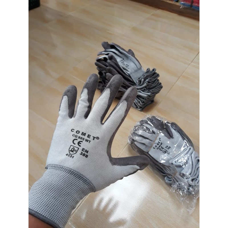 Sarung Tangan Comet Abu CG805WT