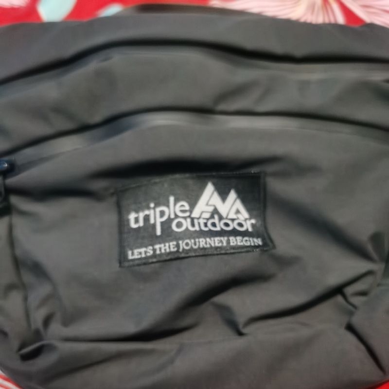 Tas selempang waterproof Triple outdoor