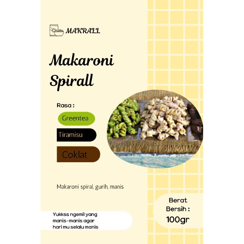 

makaroni spirall lumer