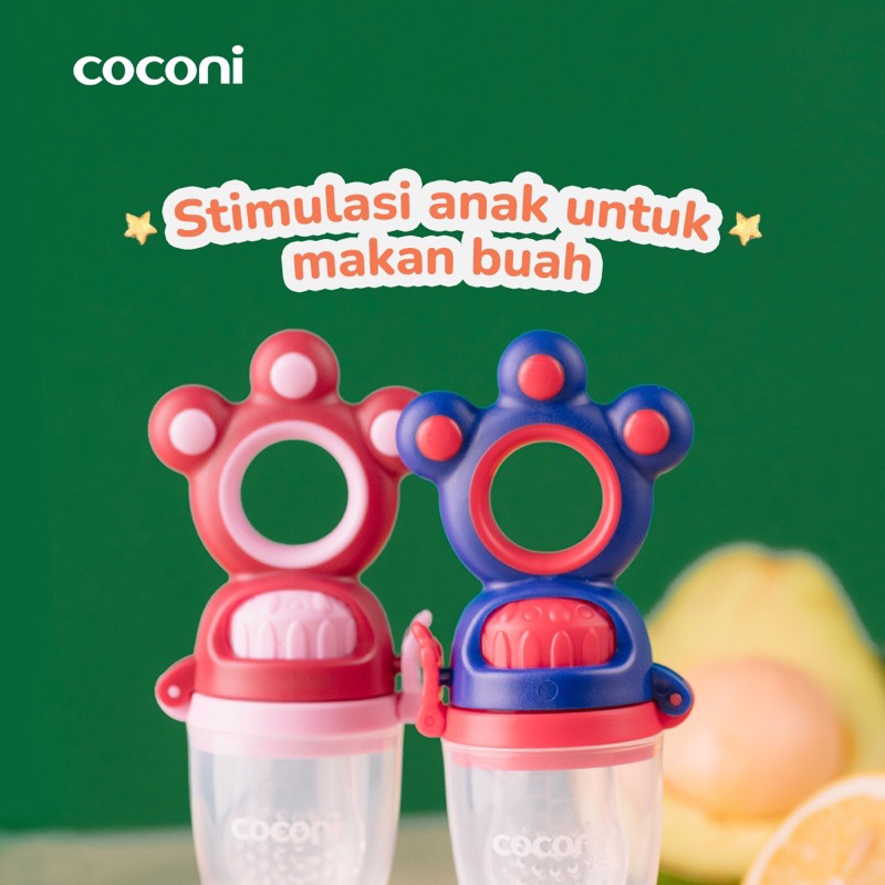 Coconi Baby Twist Food Fruit Feeder / Empeng Dot Buah Bayi