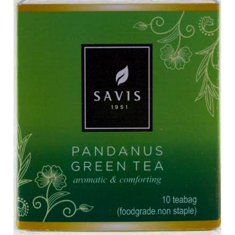 

Teh Savis Pandanus greentea