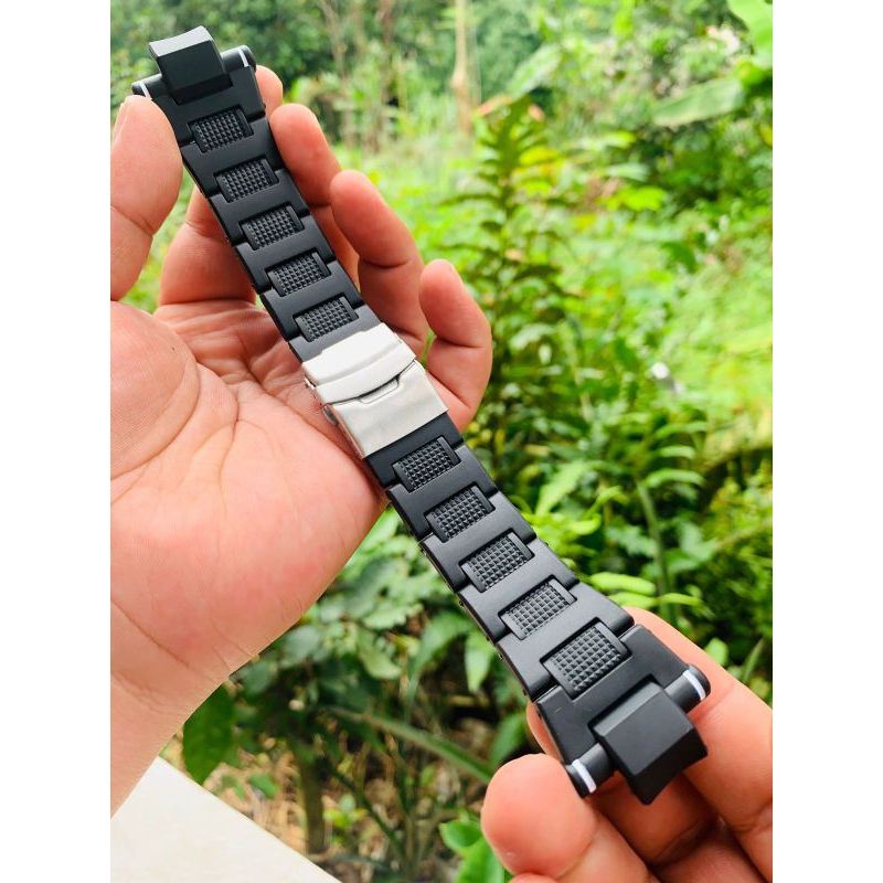 Strap tali jam tangan Gshock Gst 8600 hitam mika