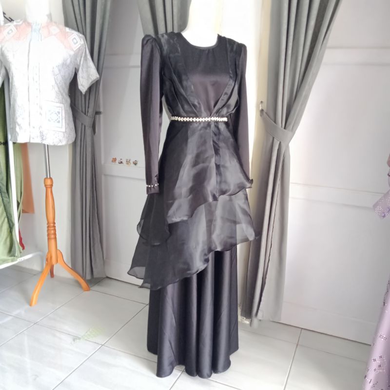 Gamis Gaun Pesta Organza