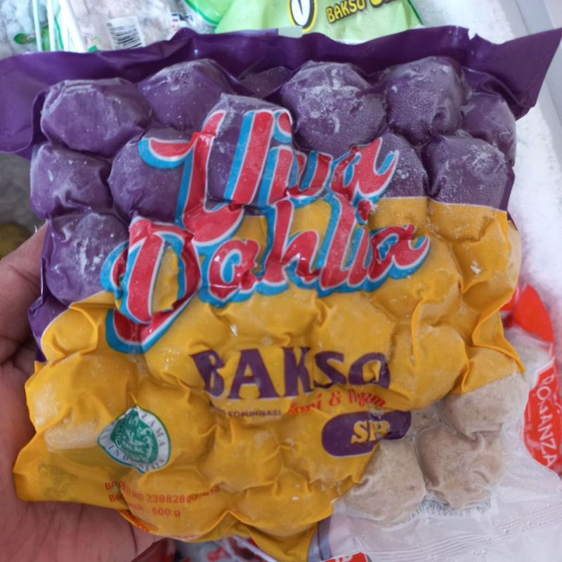 

Viva Dahlia Bakso Sapi dan Ayam isi 50 Butir 500g