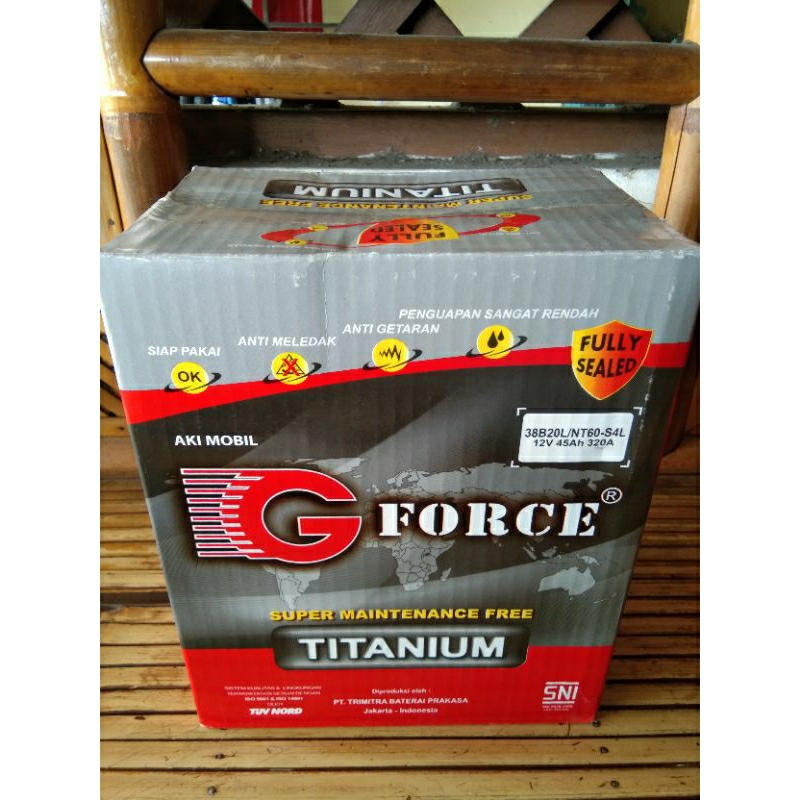 aki kering mobil honda jazz, brio, xpandee, agya, ayla dll 38B20L/NT40-S4L/NS40ZL 12 V 45 AH