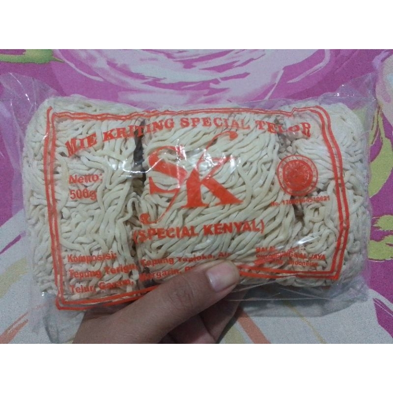 

Bakmi/Mie kering/Mie Ayam 500g