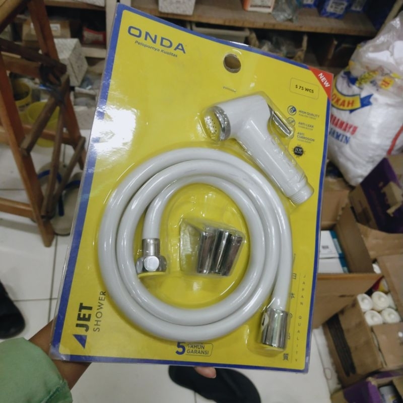 SHOWER BIDET / JET SHOWER CLOSET ONDA PUTIH