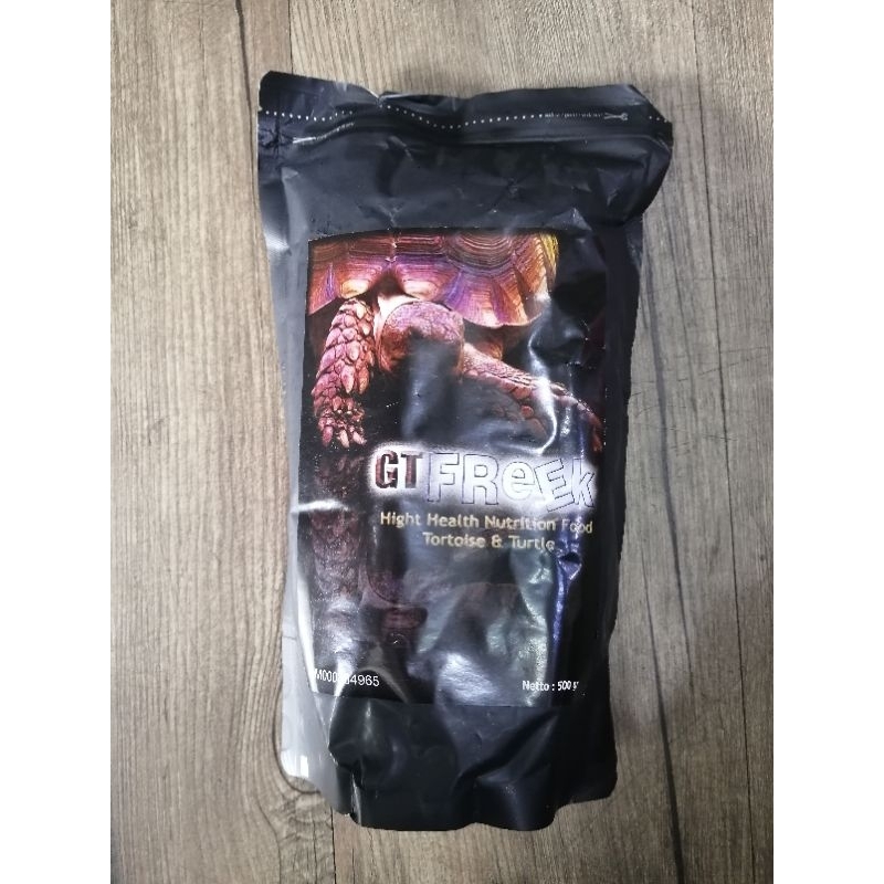 GT Freek Tortoise Turtle Food 500gr makanan kura