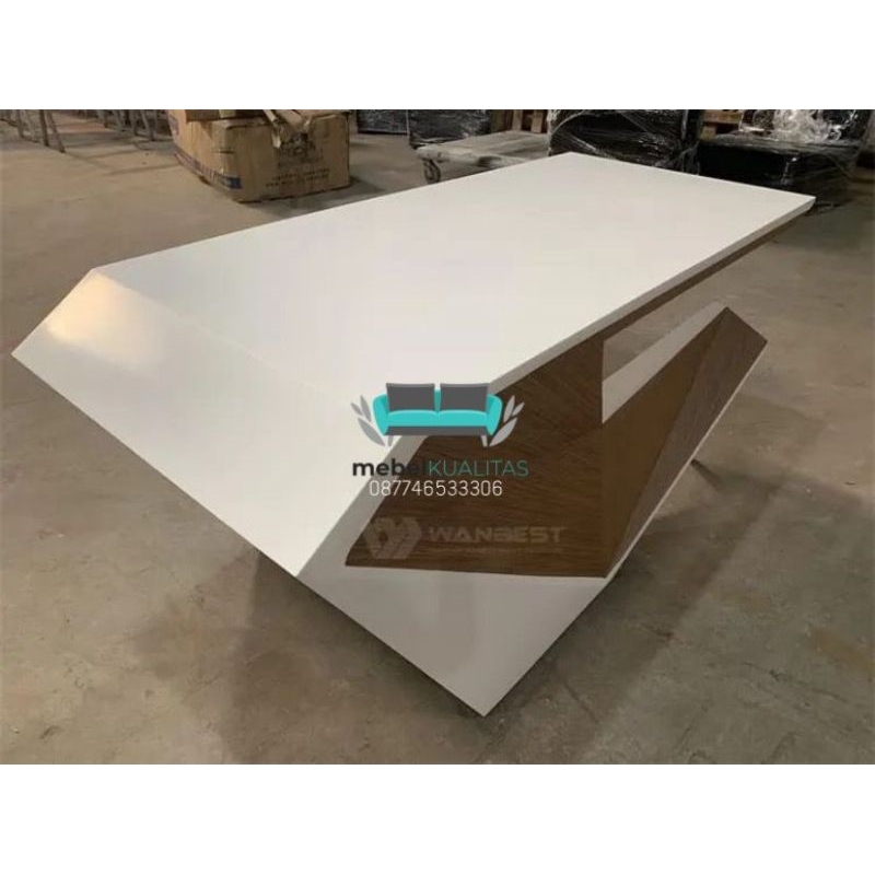 MEJA KANTOR MODERN | MEJA KANTOR MINIMALIS | MEJA KERJA MODERN FUTURIC