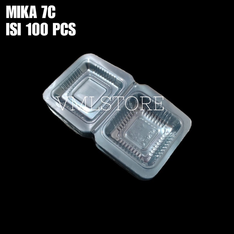 MIKA 7C ISI 100PCS / MIKA KUE KECIL BENING UKURAN 7 7XC