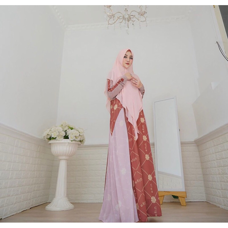 mono choco set by ulya hijab