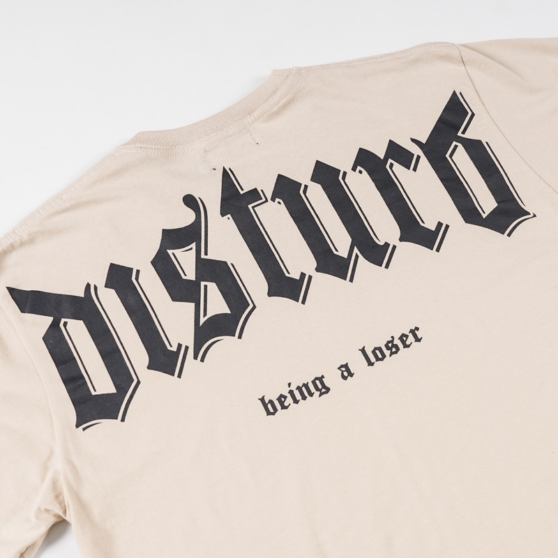 [N01143] T-shirt Oversized Distro Motif BEING A LOSER