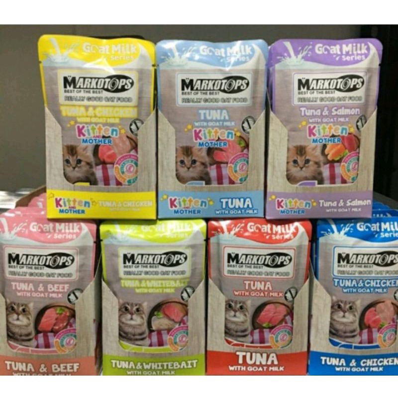 Markotops Saset / Makanan Kucing